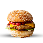 Spicy Mixed Kebab Burger 