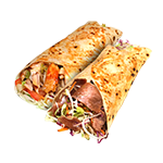 Spicy Mixed Kebab Wrap 