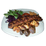 Tawa Mixed Grilled Kebab 